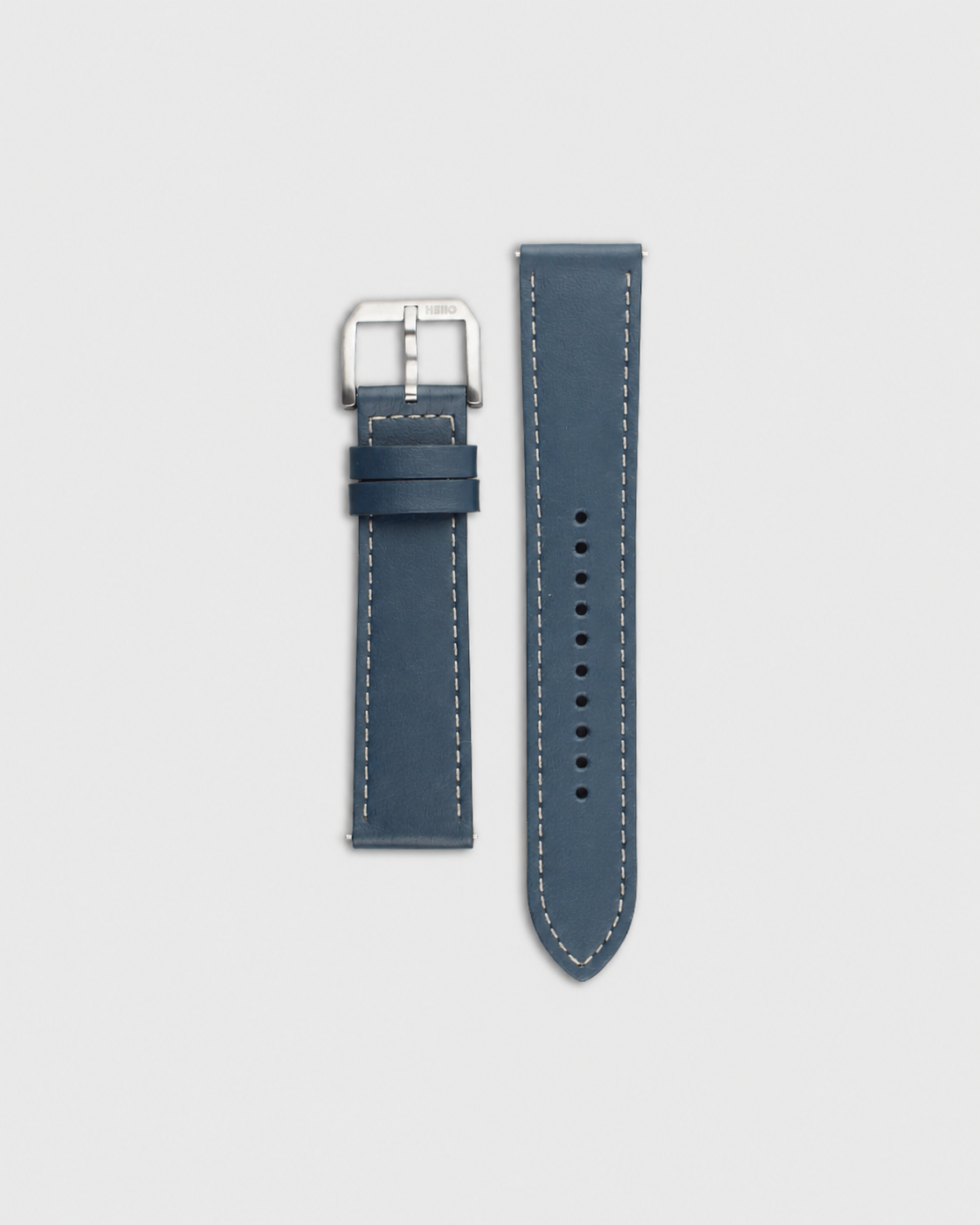 Deep Current__Premium Italian leather watch strap in Blue available in sizes 18mm, 19mm, 20mm, 21mm & 22mm by Hello EDC