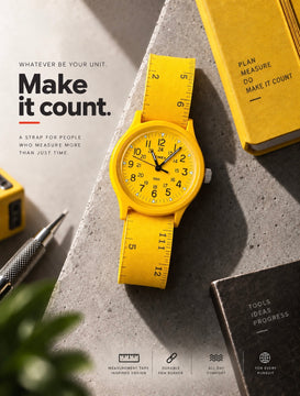 Maker's Yellow / 18mm / 5.5” - 6.75”