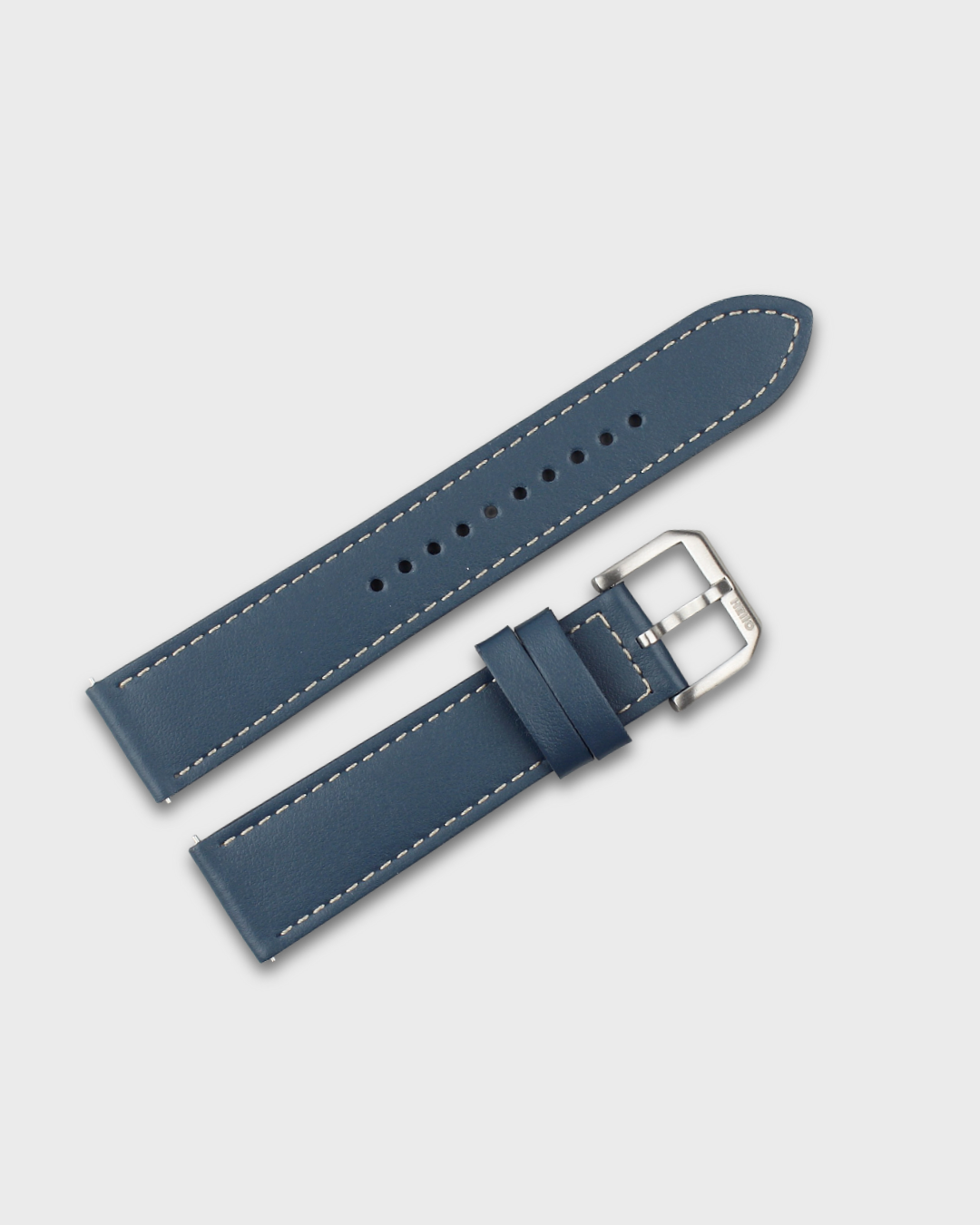 Deep Current__Premium Italian leather watch strap in Blue available in sizes 18mm, 19mm, 20mm, 21mm & 22mm by Hello EDC
