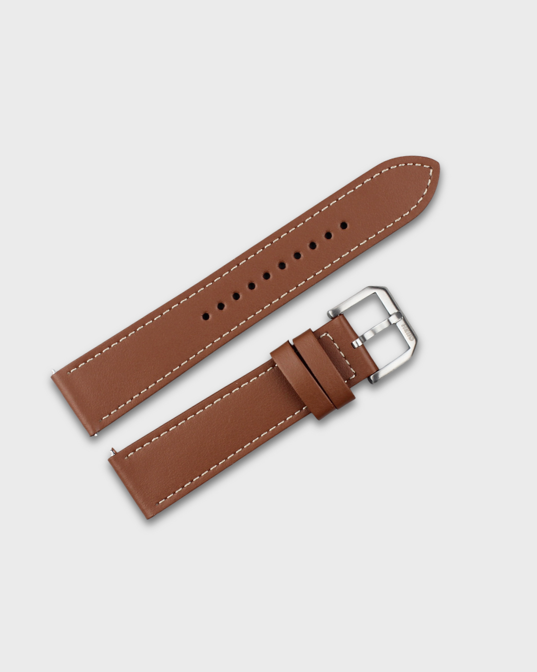 Toasted Oak__Premium Italian leather watch strap in Brown available in sizes 18mm, 19mm, 20mm, 21mm & 22mm by Hello EDC
